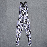 Camouflage Yoga Sports Jumpsuit