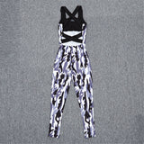 Camouflage Yoga Sports Jumpsuit