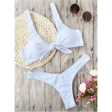Bikini Knotted Padded Thong Bikini