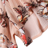 Women Beachwear Off Shoulder Ruffles