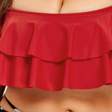 Plus Size Polka Dot Bikini