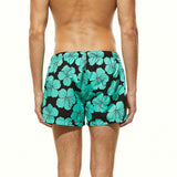 Men's Light Green Flowers Printed Shorts - Summer Haul 2K18