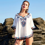 Traditional Handmade Beach Dress Cover Up