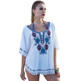 Saida De Praia Beach Dress Tunic For Women